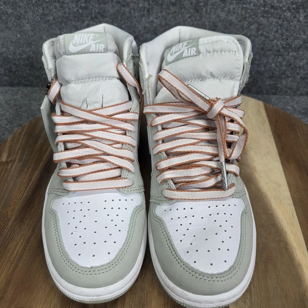 Nike Air Jordan 1 High OG Shoes Womens Size 7 Seafoam‎ White With Box CD0461-002